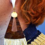 Σκουλαρίκια από συνδυασμό υλικών